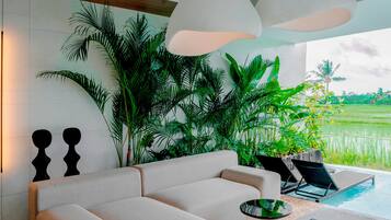Pemandangan dari properti