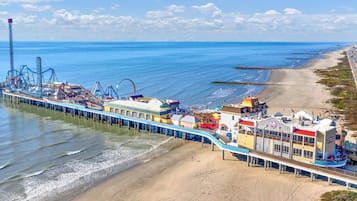 Vlak bij het strand