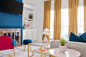 Smart-tv en een kantoor