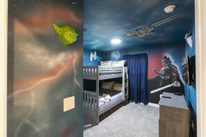 Exclusive House | Children’s theme room - Stunning 4 Bd w/ Pool Close to Disney at Champions Gate 1158 (Davenport)
