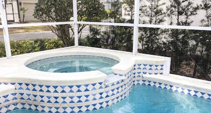Stunning 5 Bd Home w/ Pool Close to Disney 7420