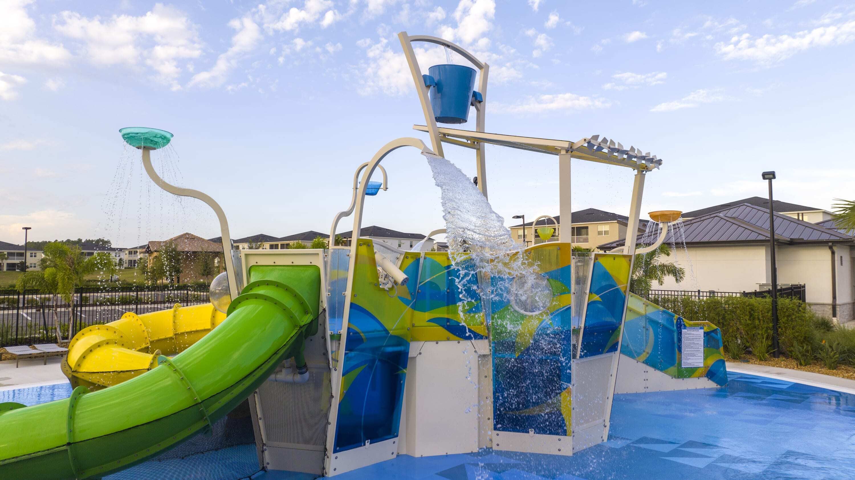 Área de juegos infantiles al aire libre