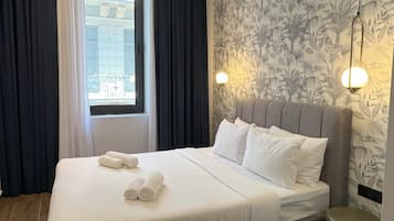 华丽双人房 | 1 多间卧室、埃及棉床单、高档床上用品、记忆海绵床垫