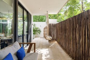 Terrace/patio - Charming 1 bedroom with private pool (Tulum)