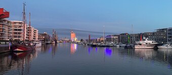 Vacation apartment close to nature in the city not far from the fishing port