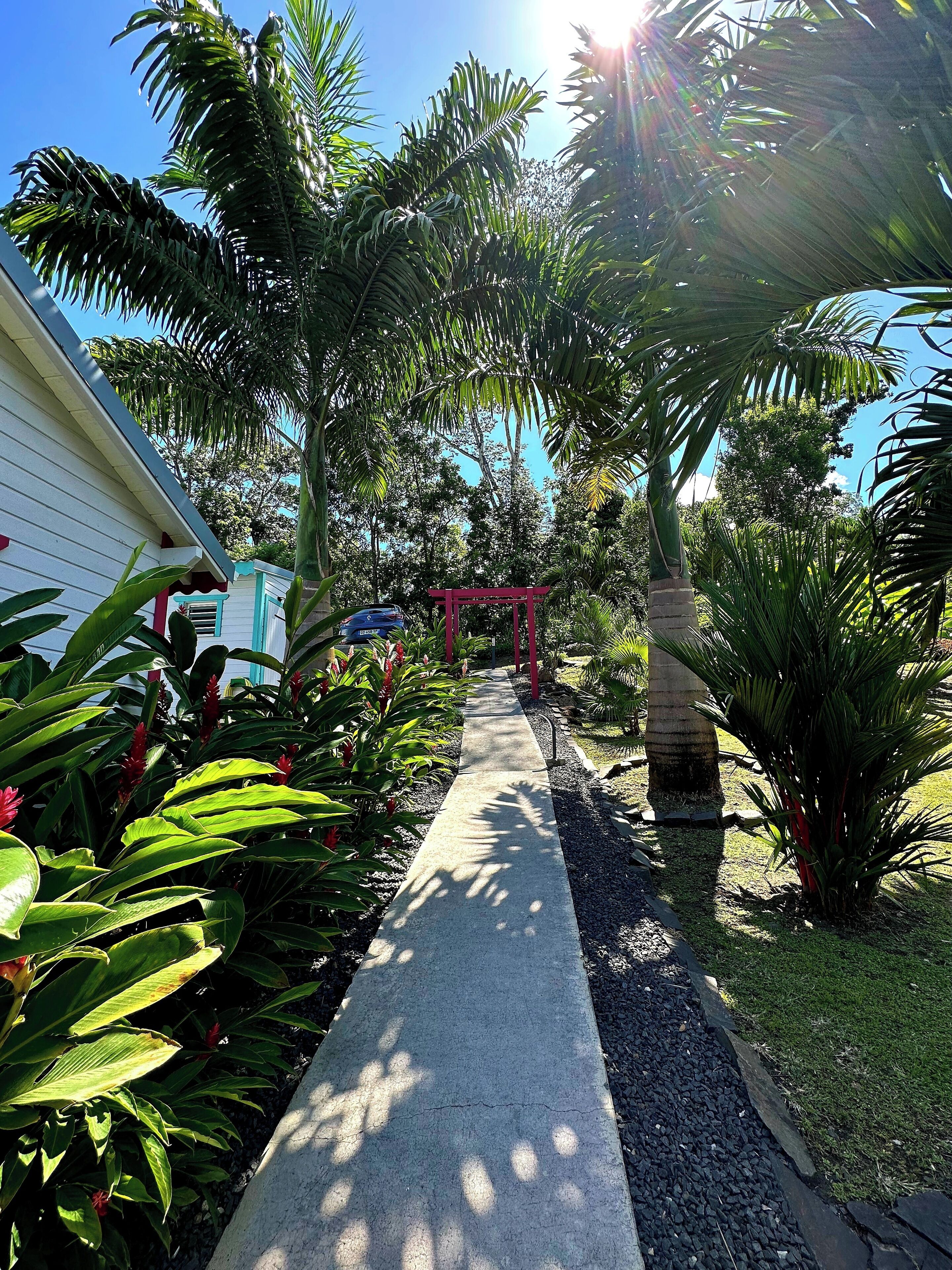 Enceinte de l’hébergement