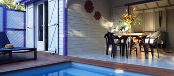 Caraïbes Cottage Violet Piscine Privée a 900m de la Plage