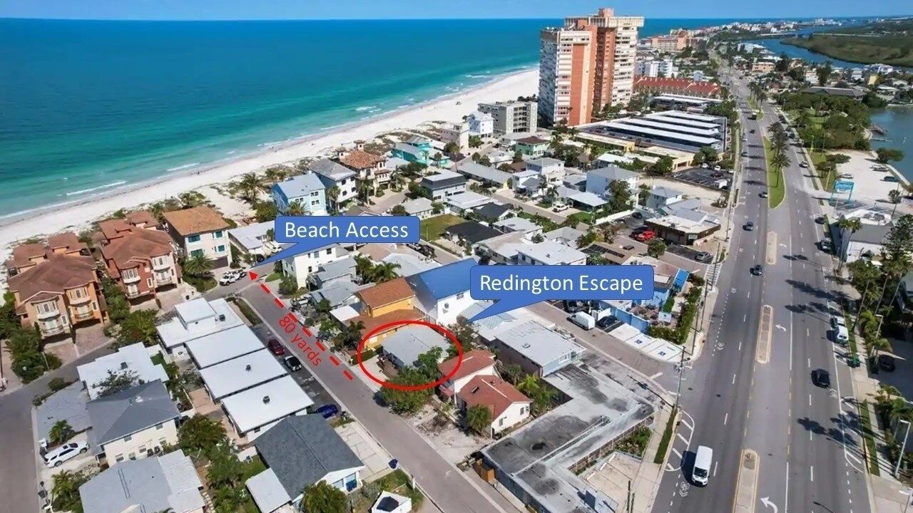 Redington Escape Unit A - Just Steps from the Beach!
