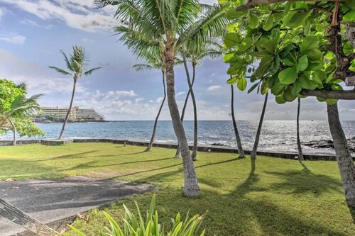 Paradise Private Unit, Ocean View, Queen Bed, Downtown Kona
