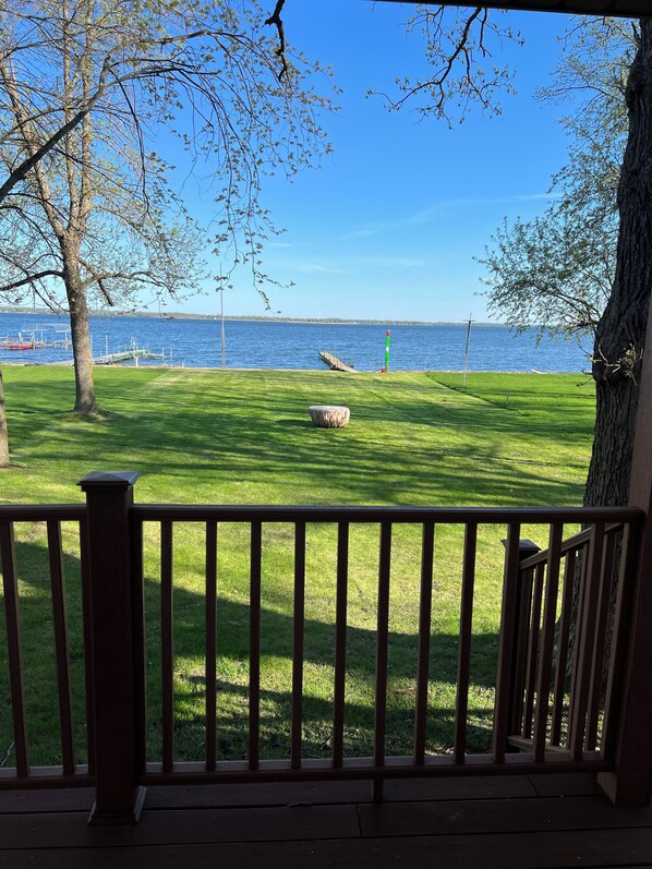 Property grounds - Year round home on Lake Osakis, Minnesota. (Osakis)
