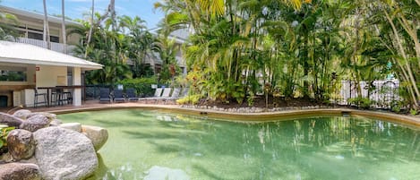 Piscine chauffée