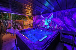 Bain à remous extérieur