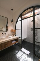 Villa, 2 Bedrooms | Bathroom | Shower, free toiletries, hair dryer, towels