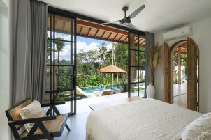 2 habitaciones y sábanas de algodón egipcio 