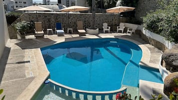 Basic Villa, 1 Bedroom, Mobility Accessible | Pool | Outdoor pool, open 8:00 AM to 9:00 PM, sun loungers