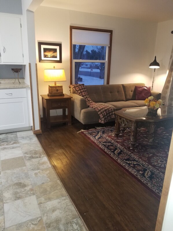 Living area - Charming country home. Located on a farm property.  (Black River Falls)