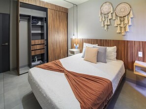 1 chambre, bureau, fer et planche à repasser, Wi-Fi gratuit