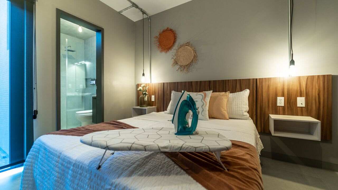 1 bedroom, desk, iron/ironing board, free WiFi