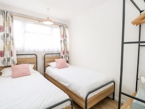 2 bedrooms, individually decorated, individually furnished
