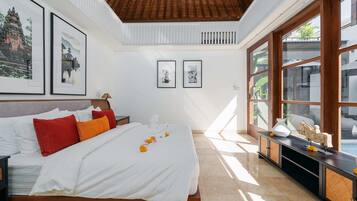 Villa, 4 Bedrooms, Private Pool | 4 bedrooms, desk, laptop workspace, iron/ironing board