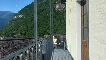 Camera, 1 camera da letto, balcone, vista giardino | Balcone