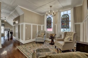 House, Multiple Beds, Pool Access | Interior - Beautiful and Unique Home With Fireplace and Pool! (Comfort)