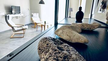 Apartamento, 2 quartos, sacada, vista para o oceano | Parte interna