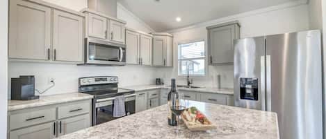 House, Multiple Beds, Patio (#12 3567 US 290 E) | Private kitchen | Coffee/tea maker