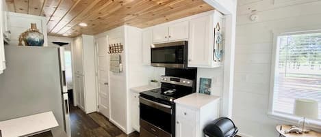 Ferienhaus, Mehrere Betten, Terrasse | Eigene Küche