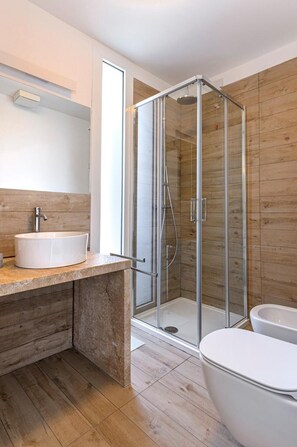 Bathroom - Stunning Capo Falcone Charming Apartments (Stintino)