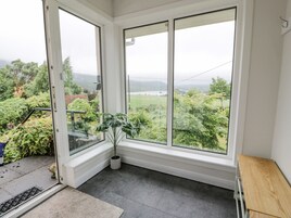 Blick von der Unterkunft