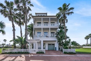 House, 4 Bedrooms | Exterior - Lotus Villa - Private Beach House With Pool And Hot Tub 4 Bedroom Home by RedAwning (South Padre Island)