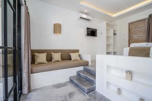 Villa, plusieurs lits | Coin séjour