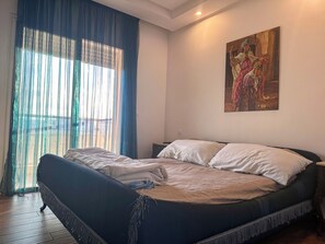 Apartment, 1 Schlafzimmer, barrierefrei, Balkon | 1 Schlafzimmer