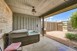 Cottage, 1 King Bed, Hot Tub | Property grounds - Cozi Cottage With Hot Tub! - 2 Min to Wineries! (Fredericksburg)