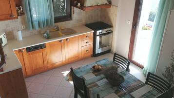 Vila, 3 kamar tidur, kolam renang pribadi, pemandangan gunung | Dapur pribadi