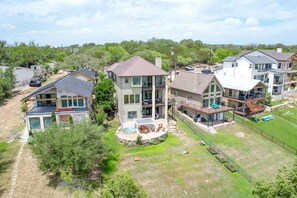 Exterior - Luxury Lakefront Home-private Dock - Dipping Pool! (Spicewood)
