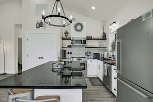 House, Multiple Beds, Hot Tub (3630 Reeh Rd) | Private kitchen | Coffee/tea maker