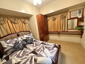 1 bedroom, WiFi, bed sheets - 1BR AVIDA T (Davao City)