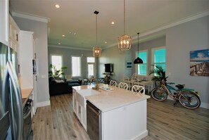 Private kitchen - Seaglass Cottage - Private Home At The Shores 3 Bedroom Home by RedAwning (South Padre Island)