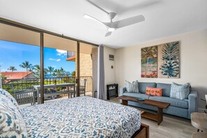Apartamento de lujo, 1 cama de matrimonio | Vistas desde la habitación