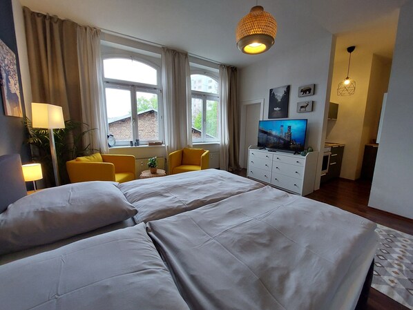 1 chambre, Wi-Fi, literie fournie