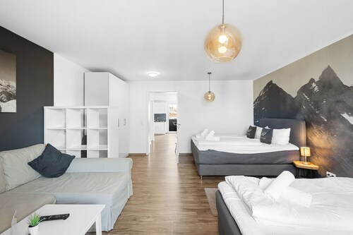 In the middle of Kempten with a mountain feel