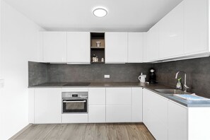 KĂŒhlschrank, Ofen, Herdplatte, GeschirrspĂŒler