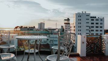 Terrasse sur le toit