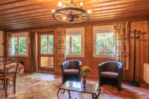 Interior - Apartment 'Atypique' with Mountain View and Private Garden (La Bresse)