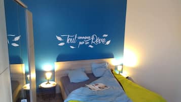 1 sovrum, strykjÀrn/strykbrÀda, gratis wi-fi och sÀngklÀder