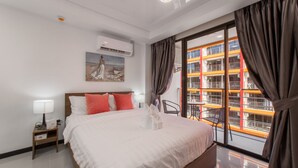 Business Apartment | 1 bilik tidur, seterika/papan seterika, Wi-fi percuma 
