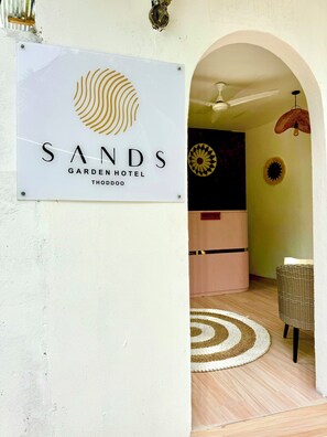 Front of property - Sands Garden Hotel (Thoddoo)