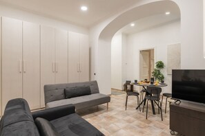 Living area - The Best Rent - Apartment near Piazza di Spagna (Roma)
